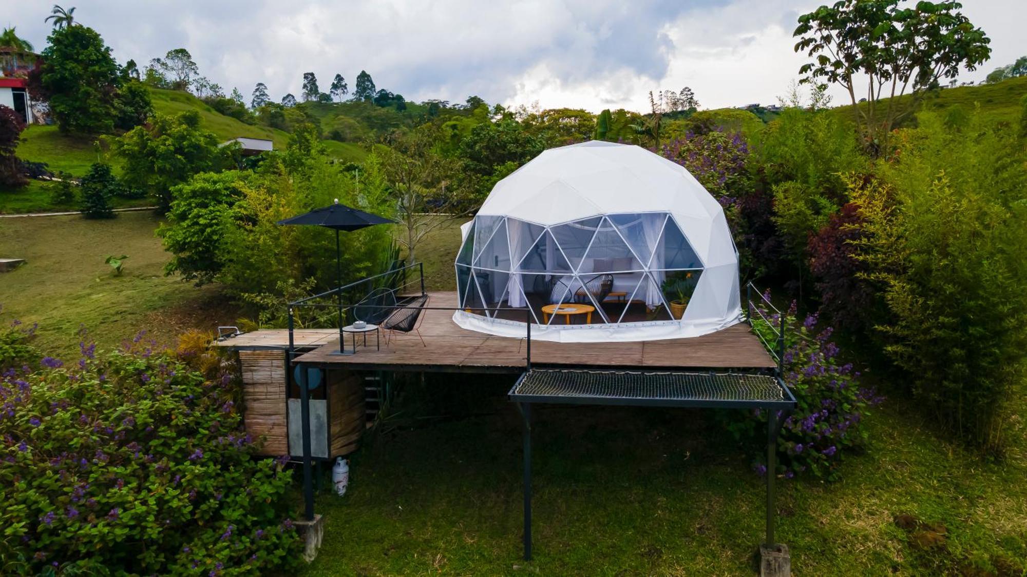 Ecohotel Monte Tierra Habitaciones Y Glamping Filandia Exterior photo