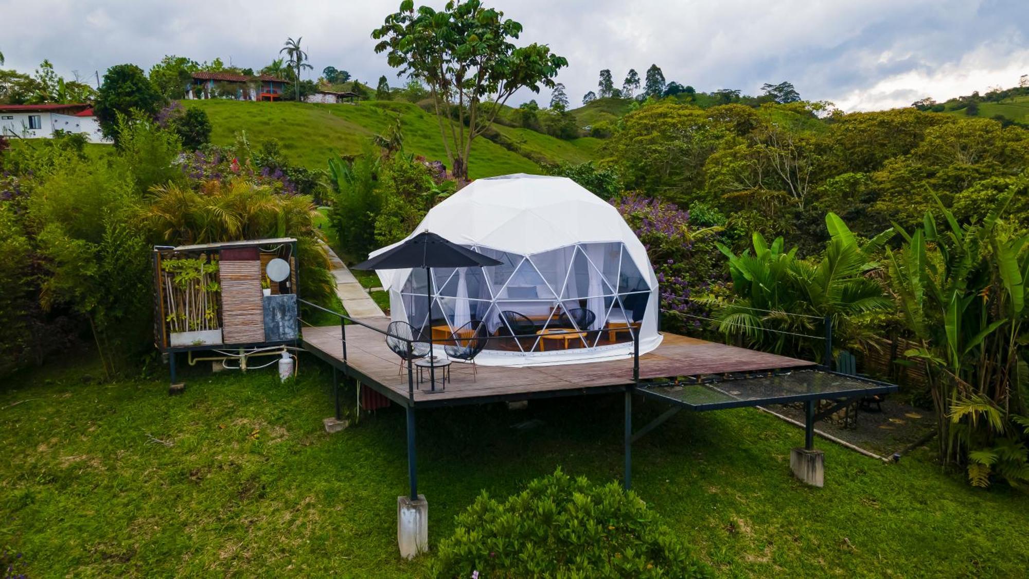 Ecohotel Monte Tierra Habitaciones Y Glamping Filandia Exterior photo