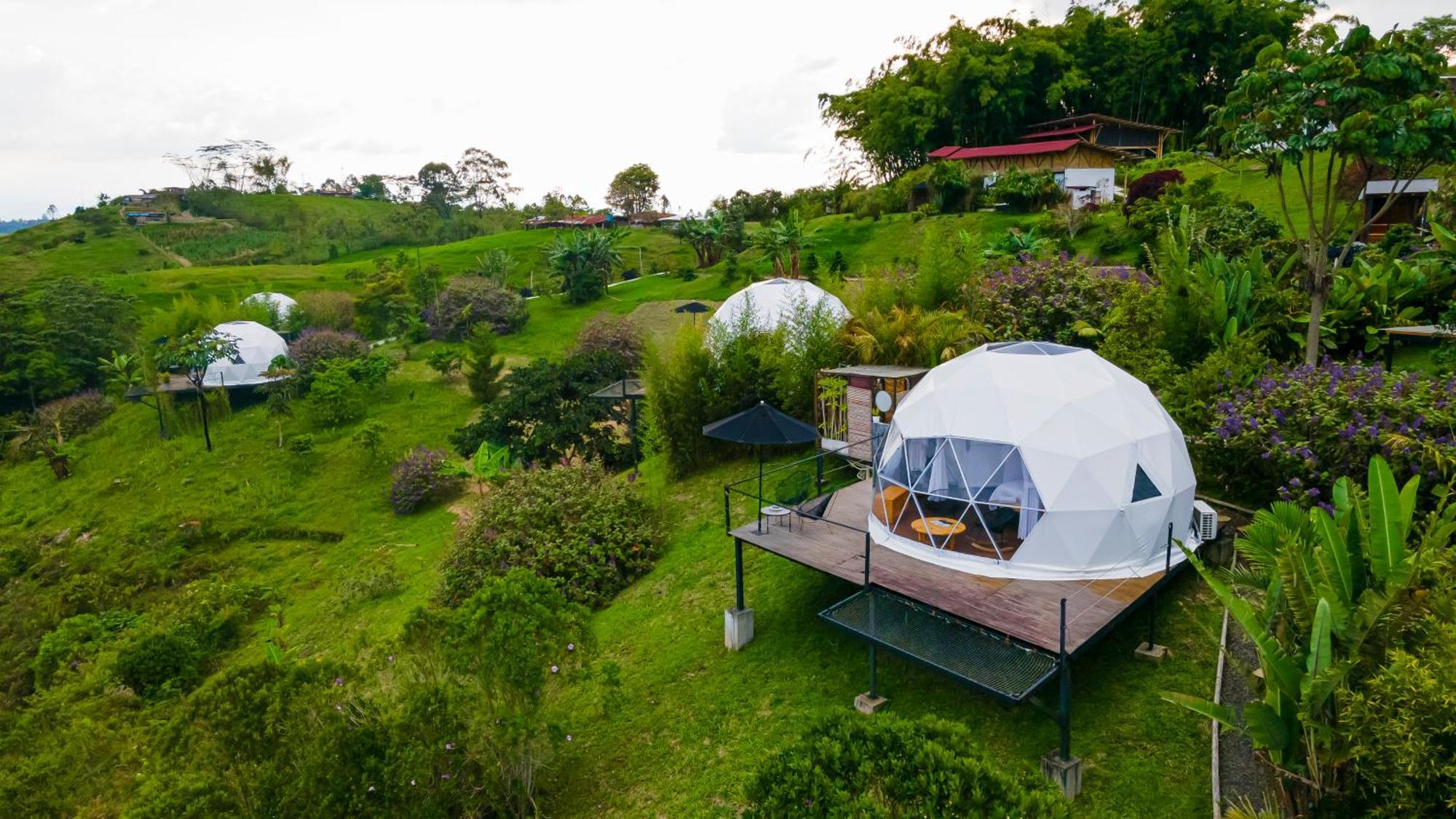 Ecohotel Monte Tierra Habitaciones Y Glamping Filandia Exterior photo