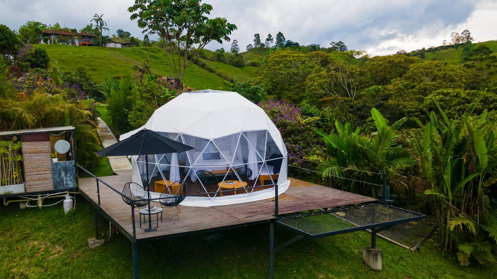 Ecohotel Monte Tierra Habitaciones Y Glamping Filandia Exterior photo